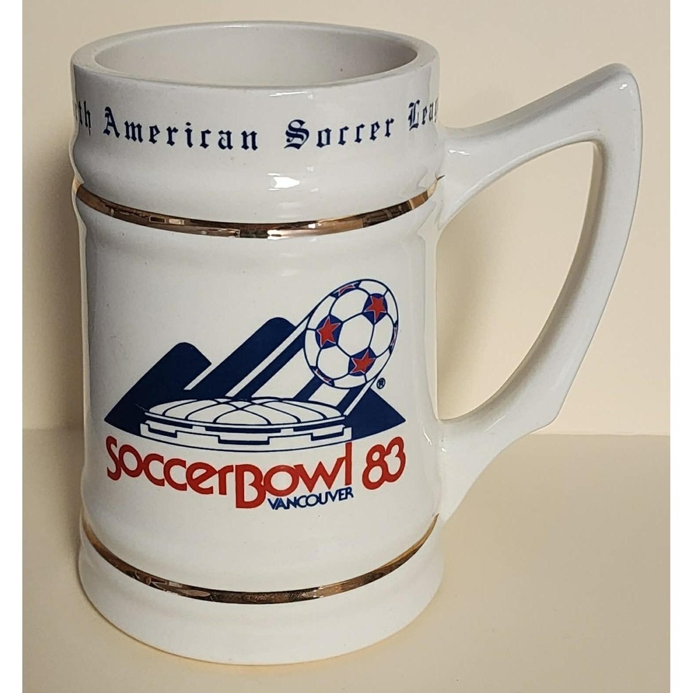 Soccer Bowl 1983 Beer Mug/Stein NASL Numbered Vintage